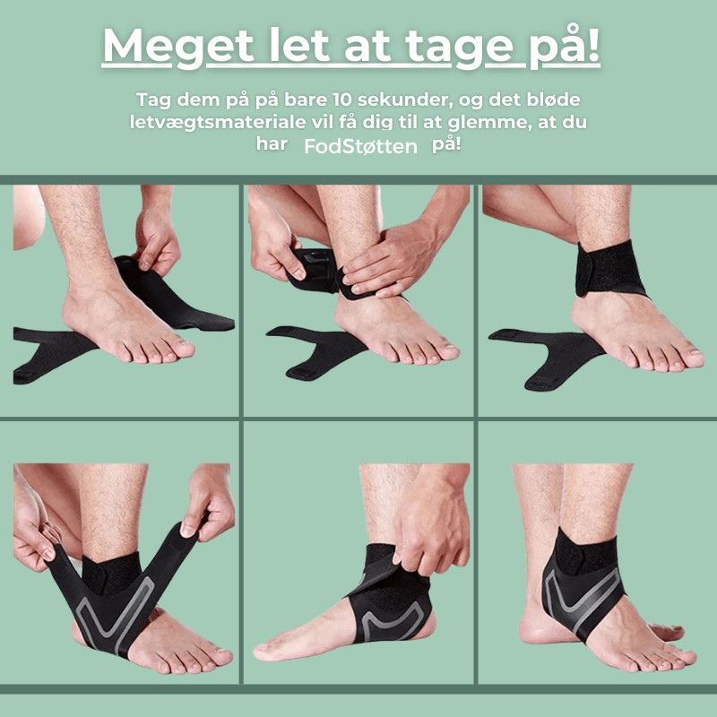 FodStøtten™ - Innovativ støtte og optimal komfort til dine fødder