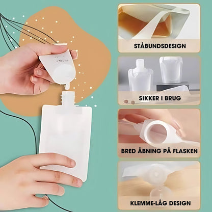 KomPak™ – Genopfyldelige rejseposer