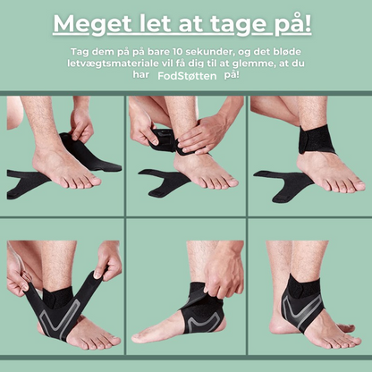 FodStøtten™ - Innovativ støtte og optimal komfort til dine fødder